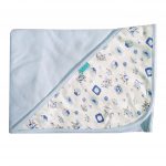 Mantilla doble estampada
