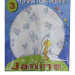 pañal algodón con diseño