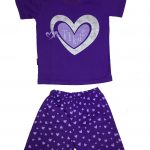 Pijama Niña Estampado Corazones