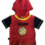 Polera bebé DC superfriends con capucha