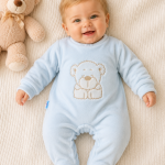 Osito plush bordado Celeste