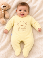 Osito plush bordado Amarillo