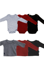 Ajuar 15 PZAS  (negro-rojo-gris) - Imagen 2