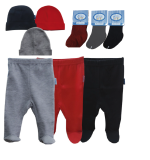 Ajuar 15 PZAS  (negro-rojo-gris)