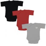 Pack body manga corta (negro)