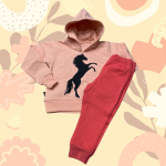 Conjunto Buzo coral